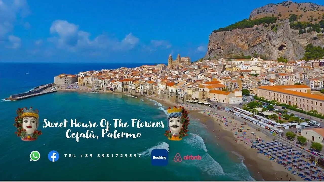 Cefalu Sweet House Of The Flowers